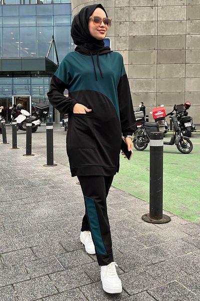 TOFİSA 11022-zumrut Tunic Pants