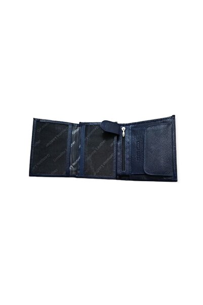 MKM Vidala Leather Wallet with Coin Compartment - Vertical Model