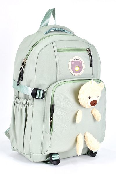 ELATAE Orthopedic Luxury Fabric - Children's Primary School Backpack 51694, Multi-Compartment