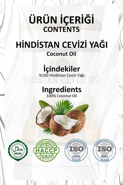Gökçek 320 Ml Coconut Oil - COCONUT OIL