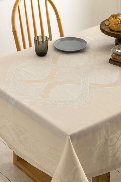 scarlet home collection Водоустойчива покривка за маса с блясък Jumbo