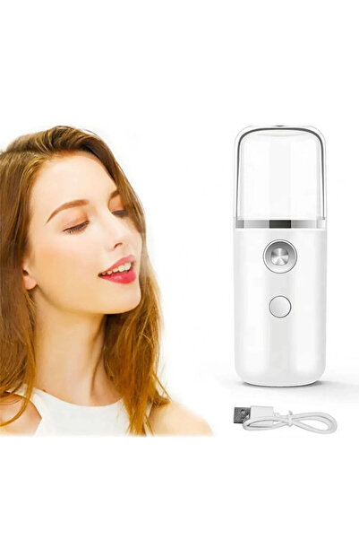 İBOVİA Soğuk Mini Sprey Yüz Nemlendirici Buhar Yüz Saunası Doğal Cilt Nemlend...