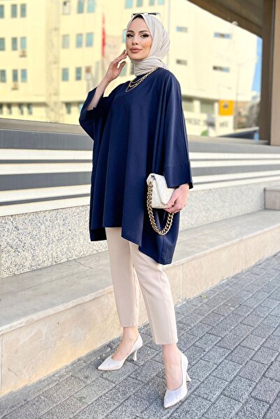 TOFİSA 11408-DARK BLUE Tunic