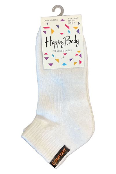 Happy Body Combed Cotton Unisex 2-Piece Half-Necked Sport Towel Non-Squeezing Rubber