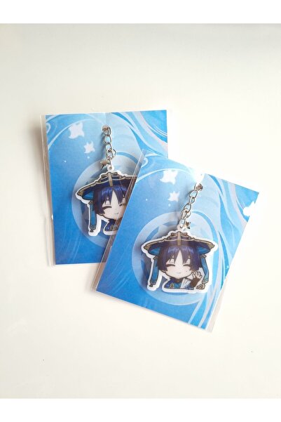 Yenaplanner Genshin Impact Wanderer Ornament pentru geantă/lanț cheie (1 buc)