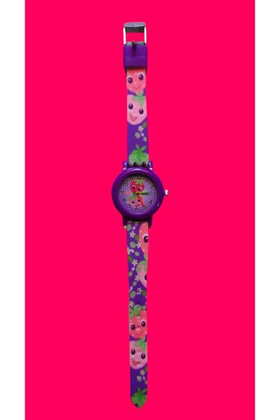 MONİCATİME High Quality Fruit Pattern Children's Analog Watch