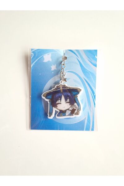 Yenaplanner Genshin Impact Wanderer Bag Ornament/Keychain (1 Pcs)
