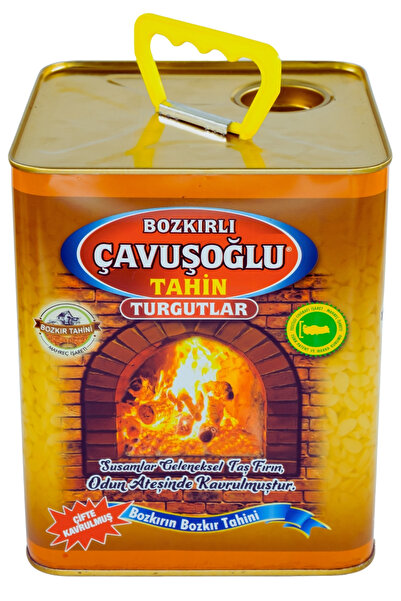 Bozkırlı Çavuşoğlu Odun Ateşinde Karafırın Tahin Bozkır Tahini Kepeksiz Teneke 4600g