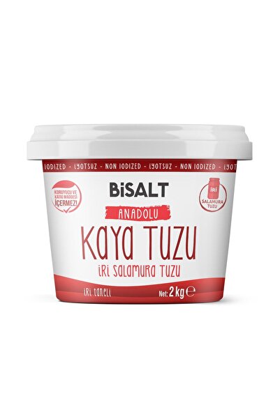 Bisalt Anadolu Kaya Salamura Tuzu Iri 2 kg