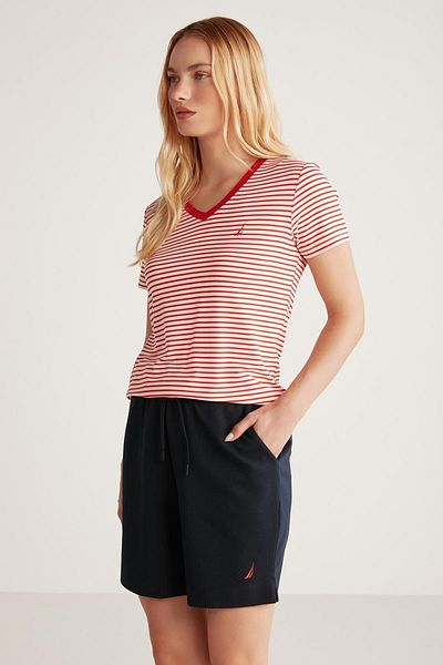 Nautica W717 Model Soft Textured T-Shirt