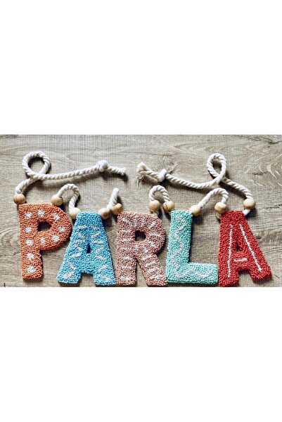 afralya home Bebek / Çocuk Odası Makrome/ Punch Duvar Dekoru/ Banner