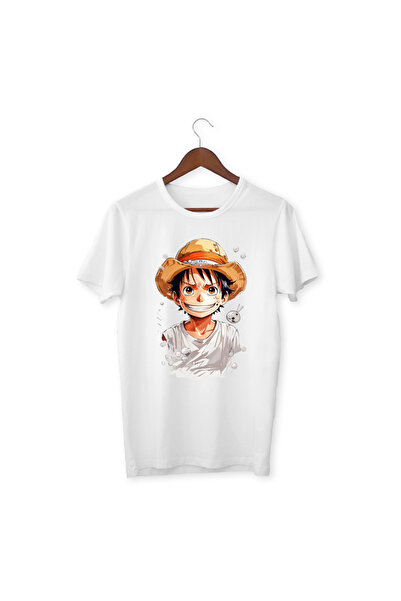 YAPO TİCARET تي شيرت أبيض مطبوع من لوفي - للجنسين للأطفال والكبار