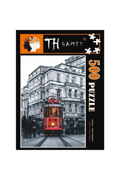 decovien 500 Piece Boxed Istanbul Taksim Square Puzzle 48cm X 68cm