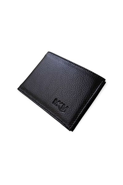 MKM Luxury Leather Wallet with Card Holder - Horizontal Model