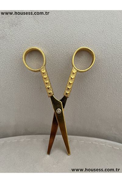 Housess Engagement Henna Scissors - Heart Embroidered