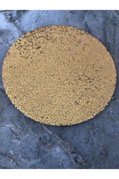 lovelyhome35 Gold Pullu Servis Supla-servis Tepsi