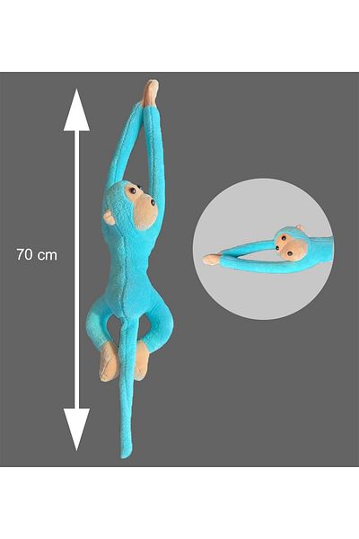 Sole Plush Monkey, Sleeping and Playmate That Can Stick Hands -70 Cm