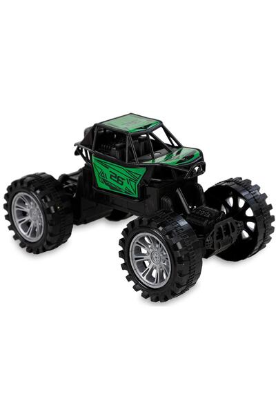 Sole Rock Crawler Off-Road Metal Görünüm,Yarım Fonksiyonlu U/K Dağda, Çölde, Kayada Giden Buggy Jeep 1:22