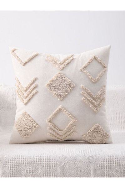 AFRALYAHOME Punch Embroidered Throw Μαξιλαροθήκη Ειδική Διακοσμητική Μαξιλαροθήκη Χειροποίητο Μαξιλάρι