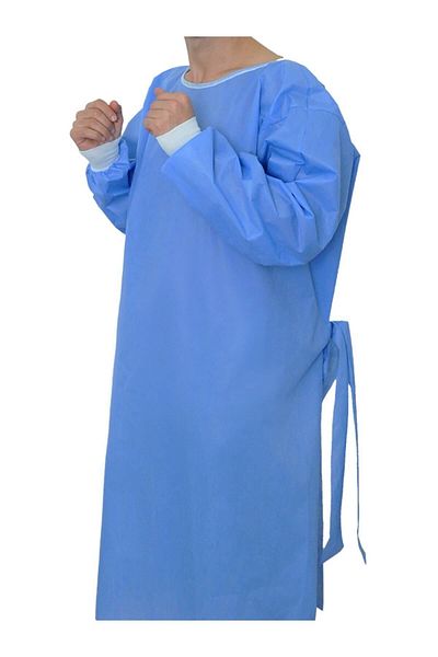 Med Tekstil ثوب جراحي يمكن التخلص منه (طبيب / مريض / طبيب بيطري / طبيب أسنان / أخصائي تجميل)