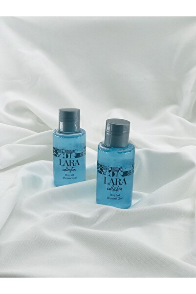 lara buklet 100 Adet 35 ml Tek Kullanımlık Duş Jei Otel Tipi Ürünleri Spa Ham...