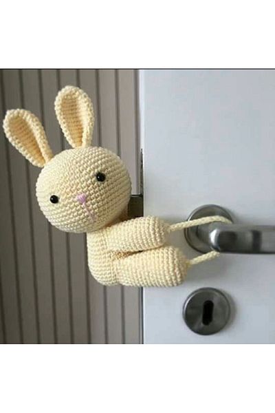 AFRALYAHOME Baby and Child Safety Protection Lock Door Lock Lock with Cute Animal Figure Door Stopper (20CM)