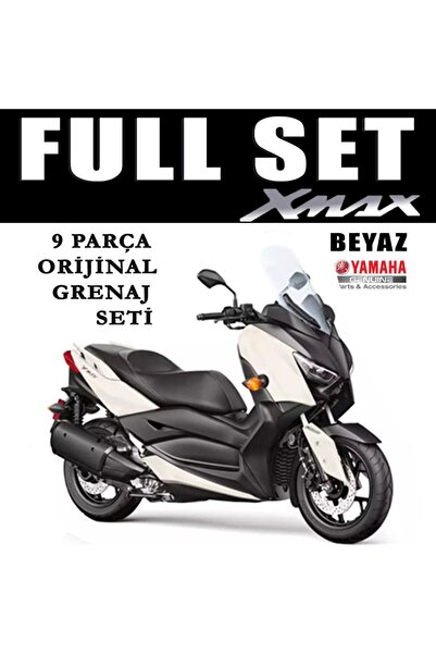 YSGMOTOPARTS Xmax 125/250/300/400 2018-2022 Orijinal Grenaj Seti Beyaz 9 Parça