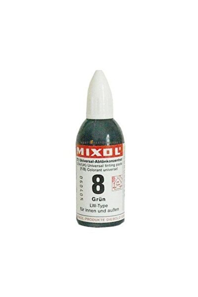 Genel Markalar Mıxol Renk Tüpü 20 ml No.8 Yeşil Renk Tüpü