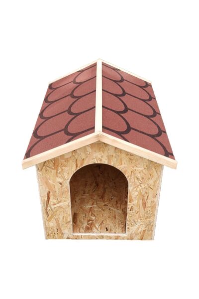 Tuna Tasarım Ahşap Köpek Kulübesi "büyük Boy" (ağaç Köpek Barınağı - Özel Mül...