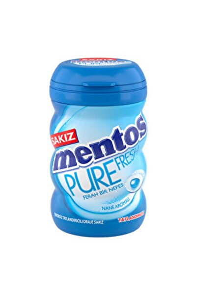 Mentos Pure Fresh Sakız Nane 60 gr X 5 Adet