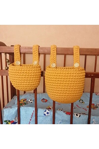 afralya home Yenidoğan Bebek Beşik Yanı Düzenleyici, 2li Cepli Bebek Odası Or...