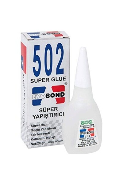 502 evo bond Japon Yapıştırıcısı 20gr Kumaş, Deri, Ayakkabı, Ahşap Yapıştırıcısı
