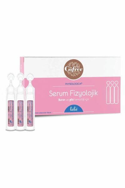 Gifrer 20 FLAKON SERUM FİZYOLOJİK BURUN DAMLA