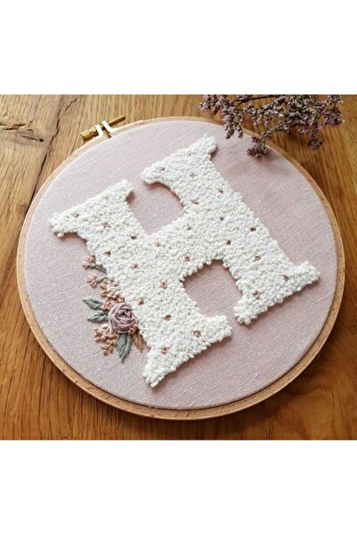 afralya home Bebek-çocuk Odası Isimli Kapı Süsü-punch Nakış Işlemeli Duvar Pa...