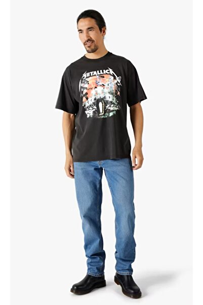 Vordevia Μπλουζάκι METALLICA Custom Printed Oversize