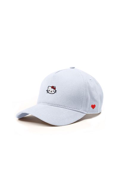 T-FUNNY Hello Kitty - Design de pălărie brodată cu inimă