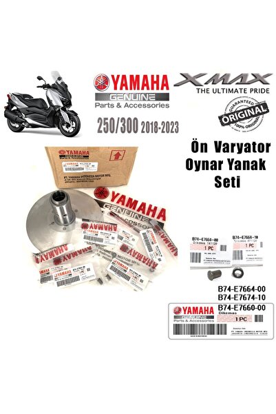 YSGMOTOPARTS Xmax 250/300 2018-2024 Orijinal Ön Varyatör Oynar Yanak Seti
