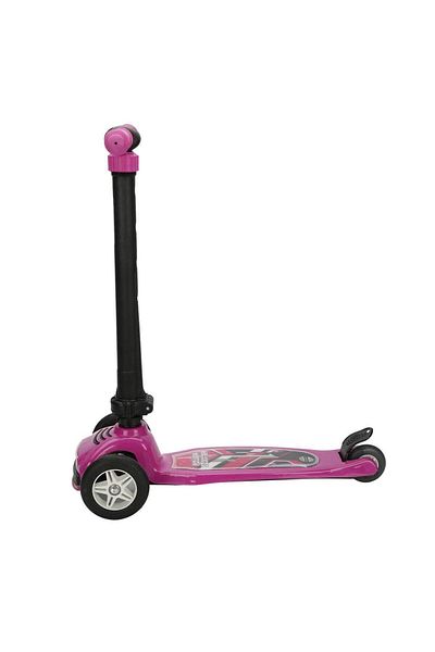 PİLSAN Power 3 - Pink Foldable Lighted Wheel Scooter