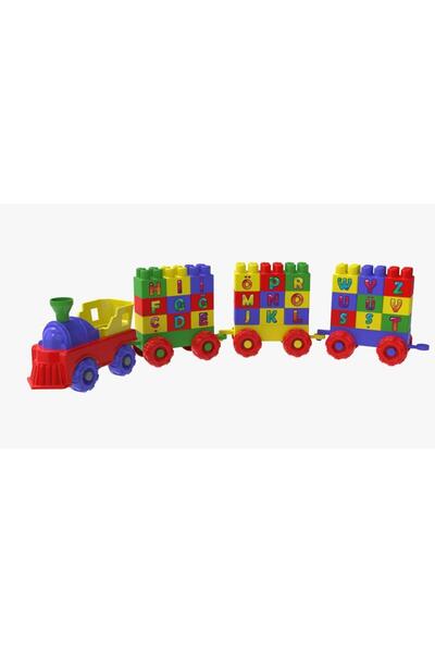 Sole Eğlenirken Öğreten Alfabe Tren Blocks Set - 52 Parça