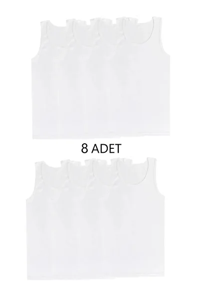 Pi Giyim White Men's Athlete Set - 8-Piece Mixed Color