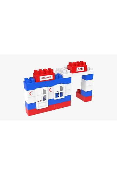 Sole Super Fun Hospital Blocks Set - 40 Pieces