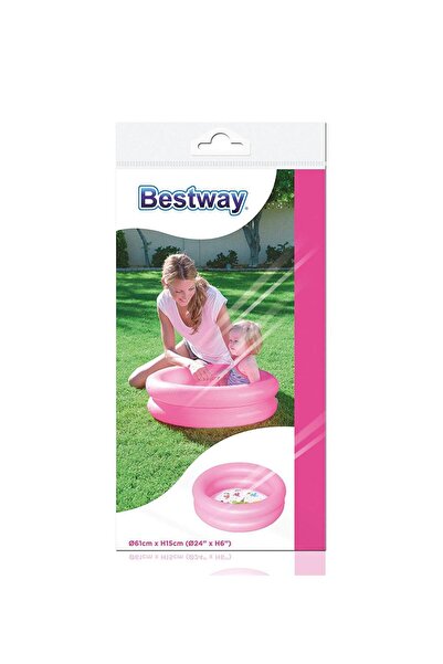 BESTWAY 2 Boğum Desenli Zeminli Çocuk Havuzu, (61X15 CM) 51061