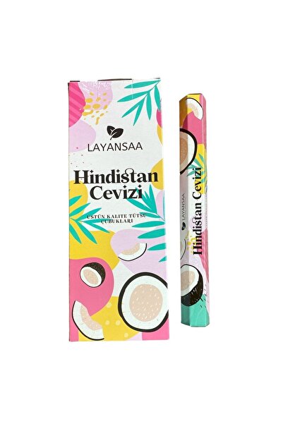 Layansaa Hindistan Cevizi Çubuk Tütsü - 20 Adet