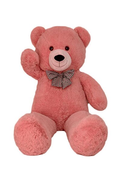 Solemia Oyuncak 80 Cm Papyonlu Peluş Ayıcık- Ithal Kumaş - Premium Koleksiyon Hediyelik Ayı (% 100 YERLİ)