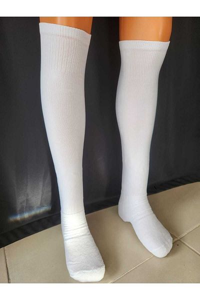 BRC Collection Men's Adult White Football Astroturf Socks