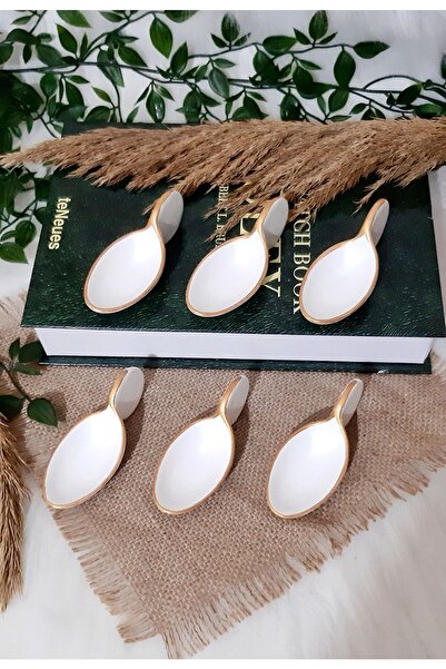 Starmix Kahve Yanı Sunumluk/kaşık Tasarımlı Drajelik/lokumluk 6-adet