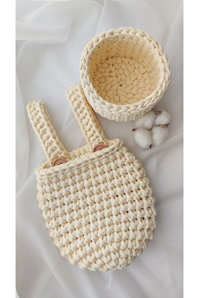 afralya home Yenidoğan Bebek Beşik Yanı Düzenleyici, 2li Cepli Bebek Odası Or...