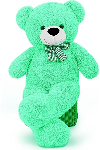 Solemia Oyuncak 80 Cm Papyonlu Peluş Ayıcık- Ithal Kumaş - Premium Koleksiyon Hediyelik Ayı (% 100 YERLİ)