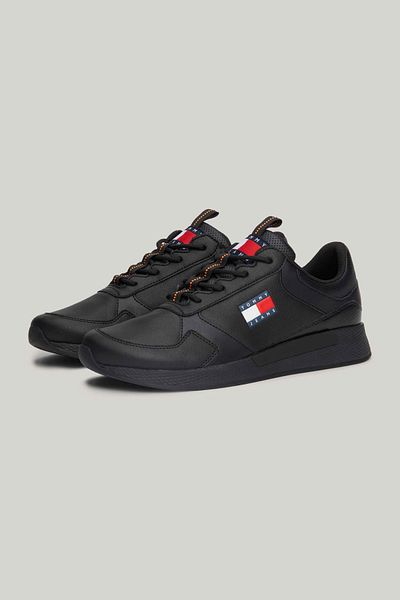 Tommy Hilfiger Siyah Erkek Sneaker FLEXI RUNNER
