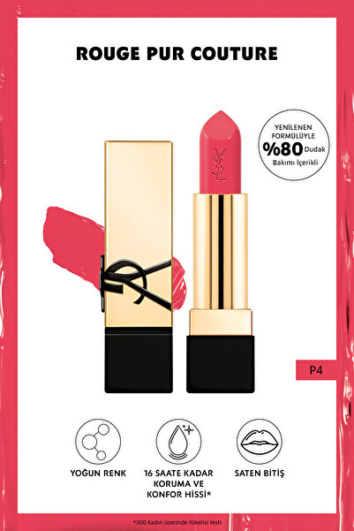 Yves Saint Laurent Rouge Pur Couture The Bold - Üç Boyutlu Ruj 3614273945530